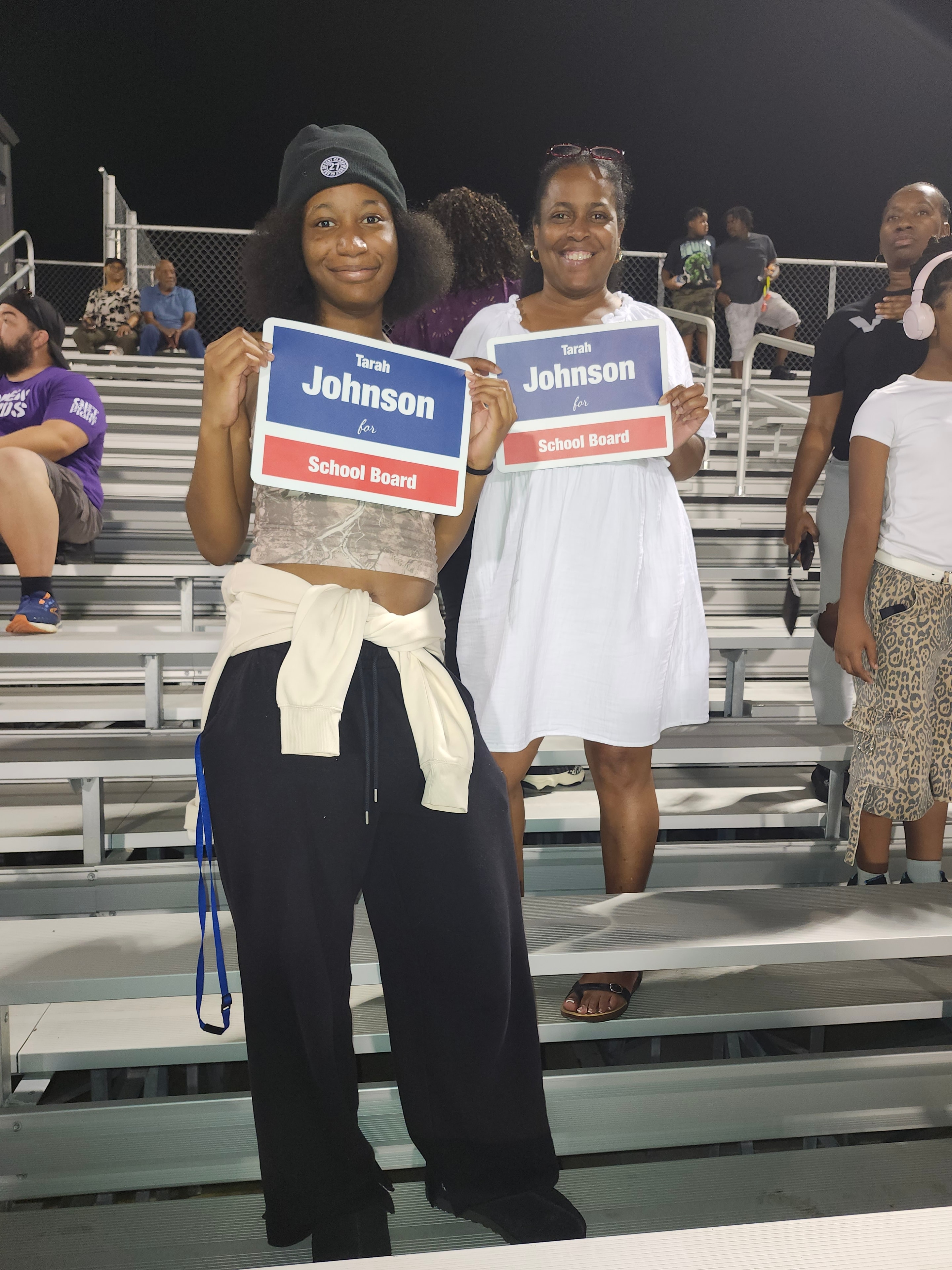 Supporters gathered at Crestwood High School football game